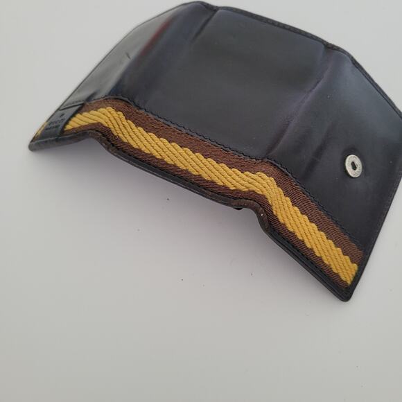 GUCCI GG Logo 6 Key Holder Wallet Case Leather Small Unisex Brown Trifold - Picture 7 of 9